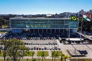 Curitiba, 28 de junho de 2023 - Palácio Iguaçu, sede do Poder Executivo do Paraná, localizado no Centro Cívico, em Curitiba, capital do Estado.