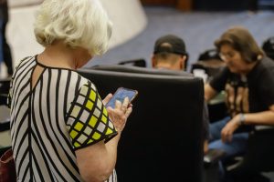 Curitiba, 22 de agosto de 2024 - Em parceria com a Assembleia Legislativa do Paraná (Alep), a Celepar realiza workshop de tecnologia para idosos.