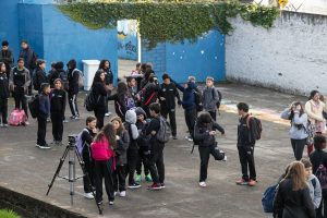 Curitiba, 28 de julho de 2025 - Retorno às aulas no Colégio Es