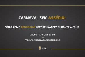 CARNAVAL SEM ASSÉDIO - 1