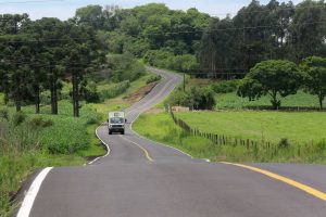 Rodovia entre Boa Esperança do Iguaçu e Nova Prata do Iguaçu. Boa Esperança do Iguaçu,13/11/2019 Foto:Jaelson Lucas / AEN