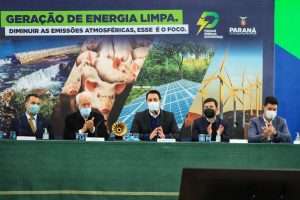 Governador Carlos Massa Ratinho Junior durante solenidade Geração de Energia Limpa - Secretária de Estado do Desenvolvimento Sustentável e do Turismo-SEDEST -  Curitiba, 05/07/2021  -  Foto: José Fernando Ogura/AEN