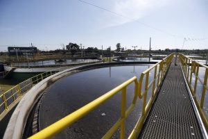Obras de ampliação da Estação de Tratamento de Esgoto Belem - ETE BELEM -  em Curitiba.
