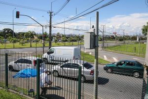 Multa, Radar . Transito na Linha Verde. Foto: Geraldo Bubniak/AEN
