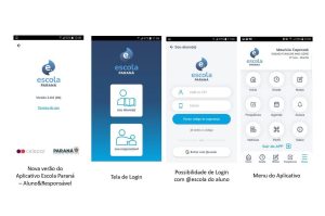 Já está disponível na Google Play (para sistema Android) e na Apple Store (iOS) a nova versão do aplicativo Escola Paraná para alunos e pais ou responsáveis. Lançado em 2017, o aplicativo é gratuito e permite o acompanhamento do dia a dia da escola. É possível consultar, por exemplo, a grade com horários de aulas, professores do dia, notas parciais e consolidadas, tela de avisos e agenda com  -  Curitiba, 19/08/2021  -  Foto: SEED