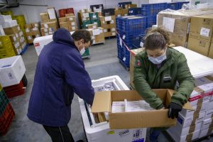 25.09.2021 - Distribuição  de vacinas no Cemepar para cidades do Paraná
Foto Gilson Abreu/AEN