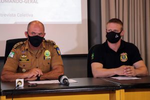 Curitiba, 07 de janeiro de 2021. Coletiva de Imprensa