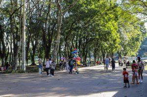Curitiba, 12 de julho de 2023 - Parque Barigui, um dos cartões postais da capital paranaense.
