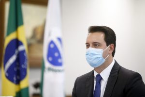 19.11.2021 - Governador Carlos Massa Ratinho Junior  tomou posse online como Vice Presidente do Grupo Silk Cities 
‘Seda”
Foto Gilson Abreu/AEN