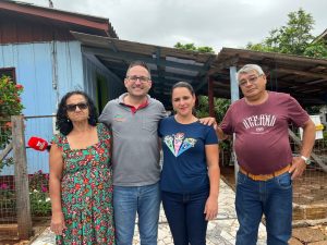 Ecnontro mãe e filha