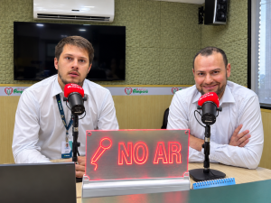 Entrevista no Estúdio Rádio Amperê