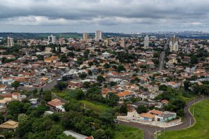 Ibiporã, 23 de janeiro de 2023 - Drone da cidade localizada na Região Metropolitana de Londrina.