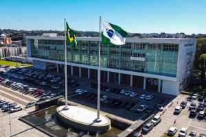 Curitiba, 28 de junho de 2023 - Palácio Iguaçu, sede do Poder Executivo do Paraná, localizado no Centro Cívico, em Curitiba, capital do Estado.