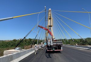 Estrutura da nova Ponte da Integração Brasil-Paraguai está concluída  -