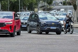 Curitiba, 16 de janeiro de 2026 - Avenida Cândido de Abreu, Centro Cívico.
